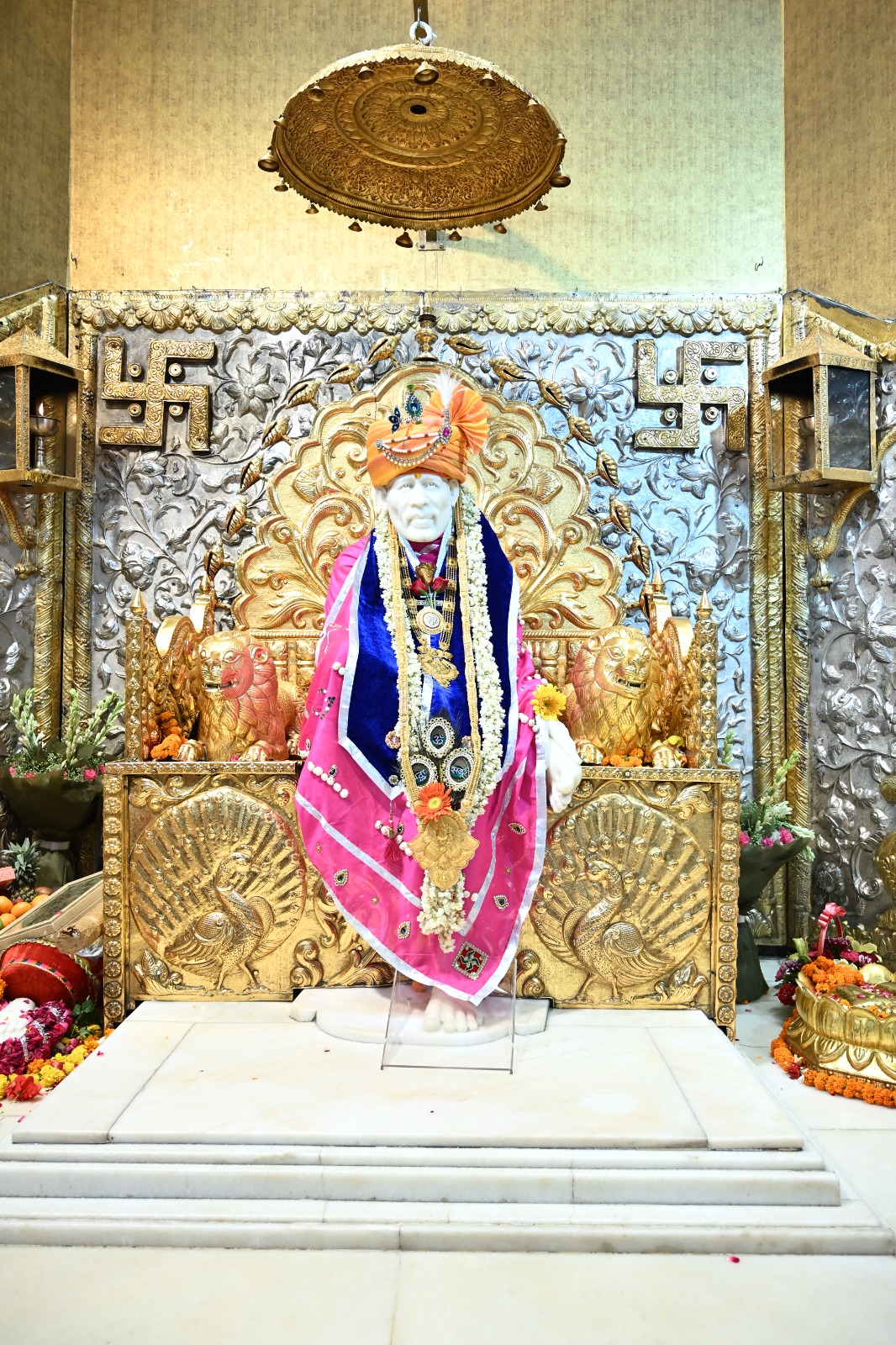 Sanctum of Sai Baba Temple